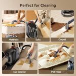 Uwant Carpet Cleaner Machine 18Kpa Portable Carpet Cleaner for Cars Couch - Image 4