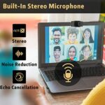 Septekon 1080P HD Webcam with Microphone, Streaming Computer Web Camera for - Image 4