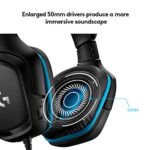 Logitech G432 Wired Gaming Headset - Black - Image 4