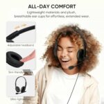 USB Headset with Noise-Canceling Microphone, USB-C/USB-A/3.5mm for PC Mac - Image 4