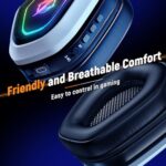 Ozeino Wireless Gaming Headset for PS5, PC, Switch| Lossless Audio-40H Batt - Image 5
