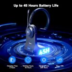 Wireless Headset with Microphone, Bluetooth 5.3 Headset for PC - Image 4