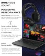 Lenovo Legion H410 Wireless Gaming Headset, Bluetooth or 2.4 GHz USB-A - Image 4