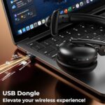 Dytole Wireless Headset with Mic for Work, Bluetooth Headset with Mic - Image 4