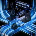 LEVN Wireless Headset 5.2, Wireless Headset with Mic for Work with(Noise - Image 4