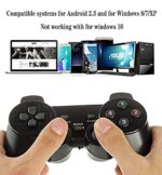 C-Zone 2.4GHz USB Twins Wireless game Controller Gamepad Joystick With - Image 4