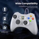 VOYEE PC Controller, Wired Controller Compatible with Microsoft Xbox 360 & - Image 5