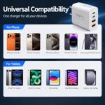 USB C Wall Fast Charger Block, 40W 4-Port Type C Charger Fast Charging Blocks PD - Image 4