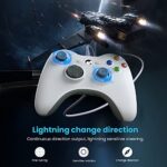 YAEYE PC Wired Controller, Game Controller for Xbox 360 with Dual-Vibration - Image 4