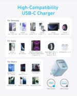 Anker 25W USB C Charger Block, Compact Foldable Type C Charger with PPS - Image 4