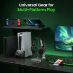 GlomTheia Flare X Wired Gaming Headset with Mic for Xbox Series S/X PS5 PC - Image 4
