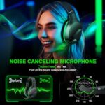WolfLawS Wireless Gaming Headset with Mic for Xbox Series X|S Xbox One PS5 - 60H - Image 4