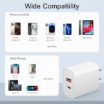 [4 Pack] USB C Charger Block Charging Block Type C Charger 20W Wall Chargers for - Image 5