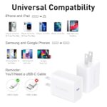 USB C Charger Block 20W, Ocupwei PD 3.0 Fast Charging Wall Charger USBC Power - Image 4