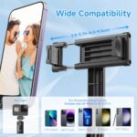 SelfieShow Selfie Stick, Extendable Selfie Stick Tripod with Wireless Remote and - Image 4
