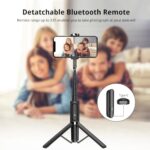 ATUMTEK Selfie Stick Tripod, 3-in-1 Extendable Aluminum Phone Tripod with - Image 4