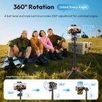 ULANZI 0.01s Auto Pop Open Phone Tripod with Remote - Image 4
