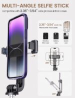 ANXRE Extendable Selfie Stick with Wireless Detachable Remote - Image 4
