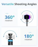 UBeesize 72" Phone Tripod - Tripod for iPhone & Selfie Stick with Phone Holder & - Image 4