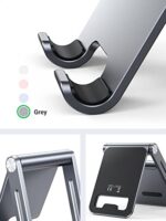 UGREEN Phone Stand for Desk Cell Phone Holder Adjustable Compatible with iPhone - Image 4