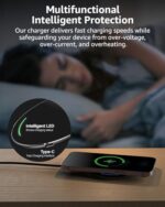 TOZO W1 Max 15W Fast Wireless Charging, Anti-Slip, Sleep-Friendly - Image 4