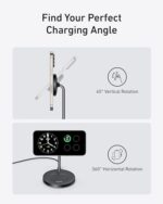 Anker MagGo 2-in-1 MagSafe Compatible Qi2 15W Wireless Charging (B0D2NSPC39) - Image 4
