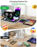 Acer Gadget 7-in-1 Wireless Charging Station Charger Stand for Multiple Devices - Image 4