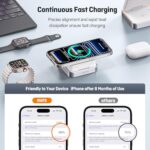 【2026 Upgraded】Wireless Charger 3 in 1, Foldable Wireless Charging Station with - Image 4