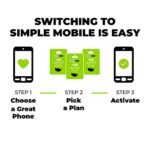 Simple Mobile Nokia C100, 32GB, Black - Prepaid Smartphone (Locked) - Image 2