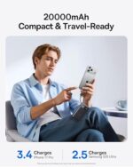 Baseus 20000mAh Compact Portable Charger 45W - Image 4