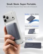 Baseus Picogo Power Bank, Smallest Qi2 Certified 15W MagSafe Portable Charger - Image 4