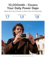 Baseus Picogo Power Bank, 0.5" Ultra Slim 10000mAh MagSafe Portable (B0FZK2C44Z) - Image 5