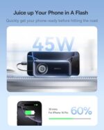 Baseus Enercore Power Bank, 10000mAh Fast Charging Portable Charger Built-in 45W - Image 4