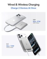 Baseus Picogo Power Bank, 0.5" Ultra Slim 10000mAh MagSafe Portable (B0FZK2C44Z) - Image 4