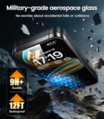 EZ-GLAZ-4 Pack for iPhone 16 Pro Screen Protector[6.3"] 9H+ Hardness 12FT - Image 4