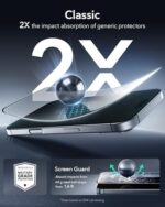 ESR 3 Pack for iPhone 17/iPhone 16 Pro Screen Protector - Image 5