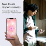 Spigen GlasTR EZ FIT Screen Protector for iPhone 17e, 16e, 14, 13 Pro, 13 - Image 4