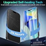 3 Pack Flexible Film Screen Protector for iPhone 16 Pro Max - Image 4