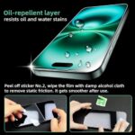 6 Pack Plastic Screen Protector Compatible for iPhone 16 Plus / 15 Plus 6.7-Inch - Image 4