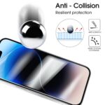2pcs High Sensitive Hydrogel film Compatible with iPhone 17 6.3" Transparent - Image 4