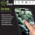 IQShield 2 Pack Screen Protector for iPhone 14 Pro (6.1 inch), Easy Install - Image 4