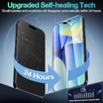 3 Pack Flexible Film Screen Protector for iPhone 16 Pro - Image 4