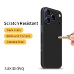 for 2 Pack iPhone 16 Pro Max Skin Wrap Phone Sticker 3M Vinyl Ultra Thin Slim - Image 4