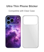Compatible with iPhone 17 Pro Max Skin Wrap (Purple) - Image 4