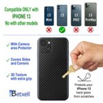 for iPhone 13 Skin Wrap 3M Carbon Fiber Film Protective Decal fopr Back Glass - Image 4