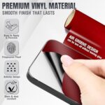 2Pcs Skin Wrap Compatible for iPhone 16 Pro – Slim Decal Vinyl Protective Film - Image 4