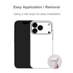Protective Film White Skin Wrap Compatible with iPhone (for 17 Pro Max) - Image 4