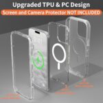 Follaroma for iPhone 16 Pro Max Case, Compatible with MagSafe - Image 3