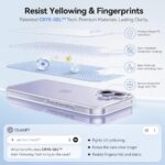 CASEKOO for iPhone 17 Case Smooth Crystal Clear - Image 4