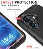 Diverbox for iPhone 16 Case [Shockproof] [Dropproof] [Tempered Glass Screen - Image 4